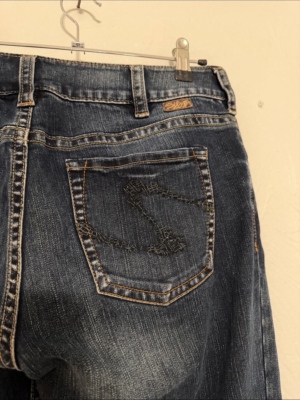 Silver jeans